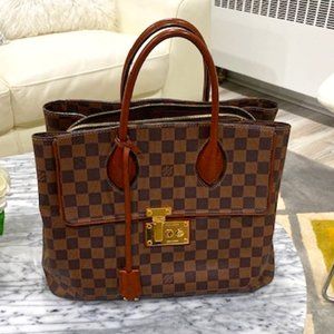 Louis Vuitton Damier Ebene Ascot Bag